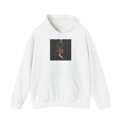 smoking dachshund hoodie